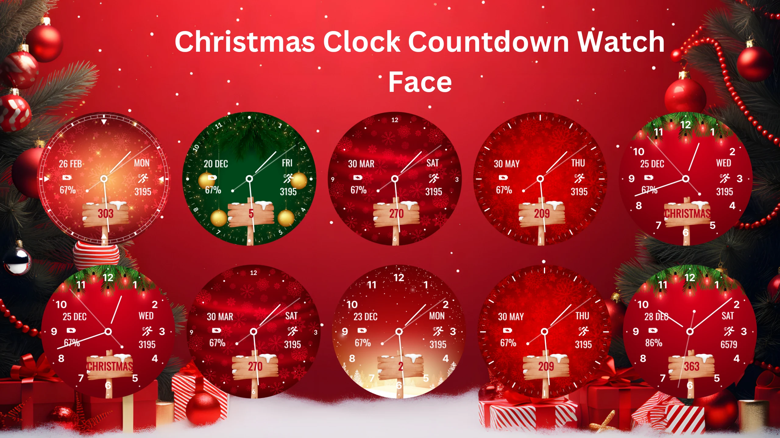 Christmas Clock Countdown screenshot