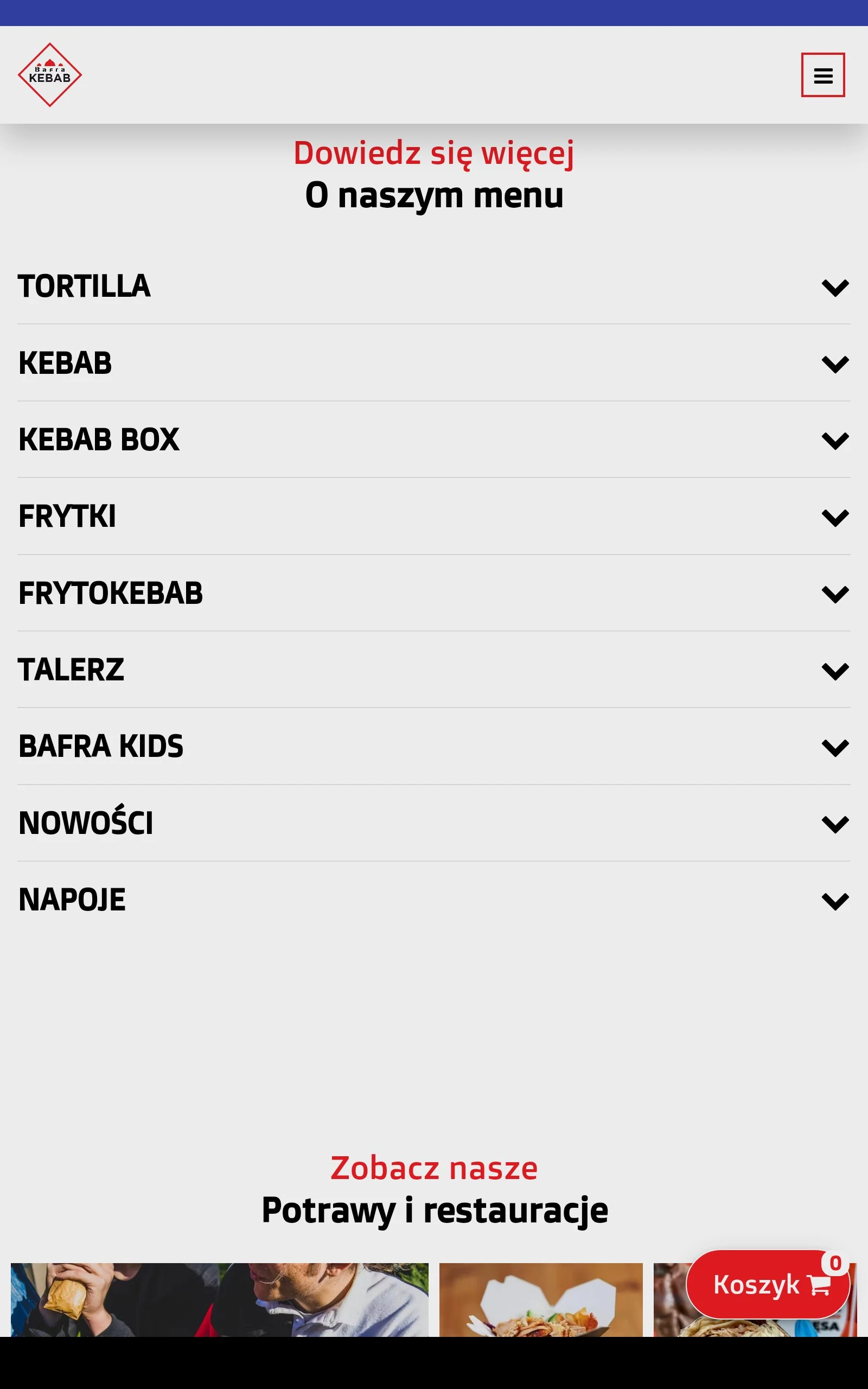 Bafra Kebab Bytów screenshot
