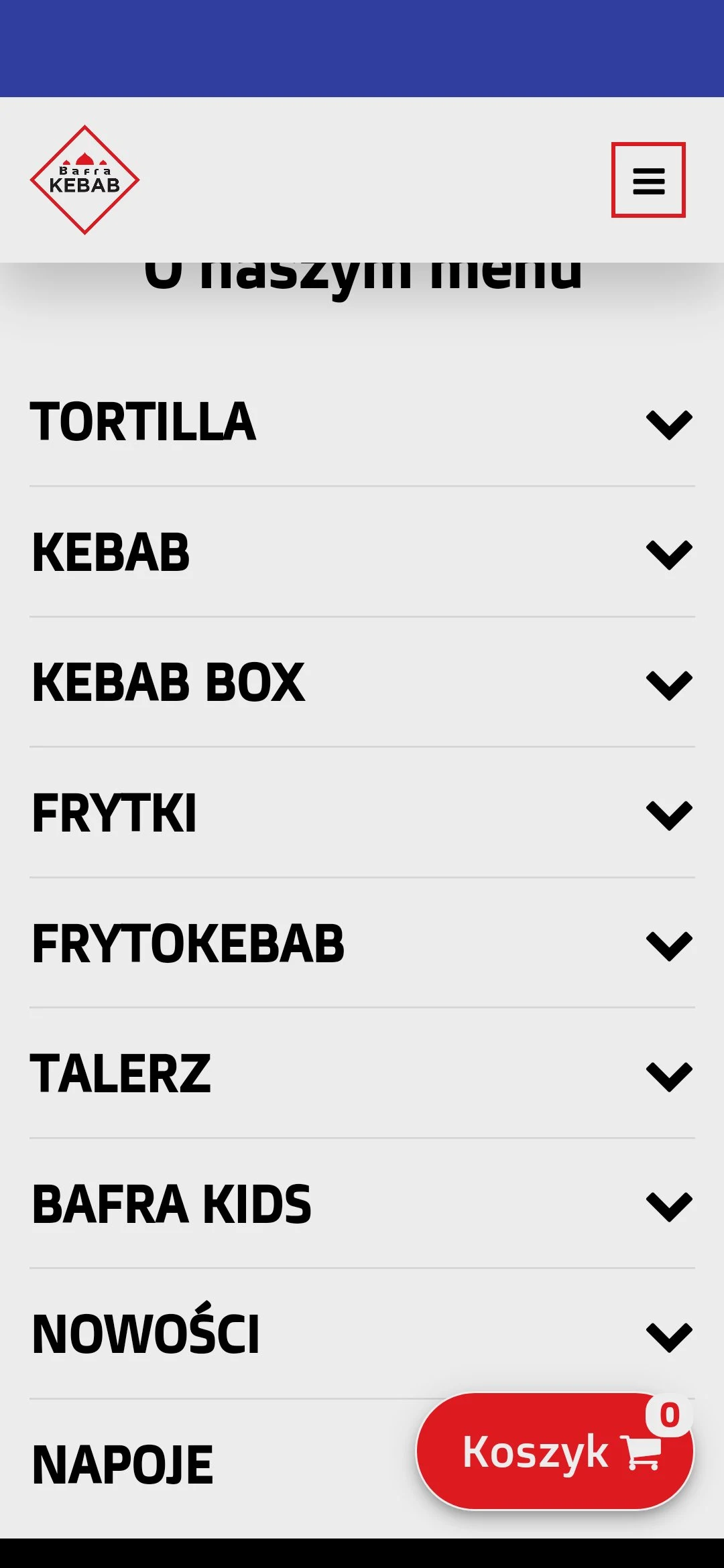 Bafra Kebab Bytów screenshot