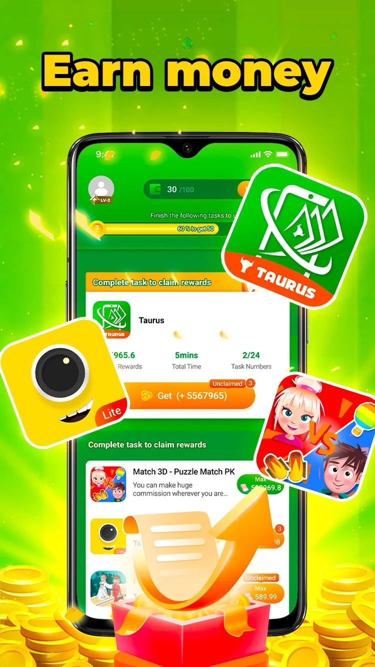 Taurus: Earn Money screenshot