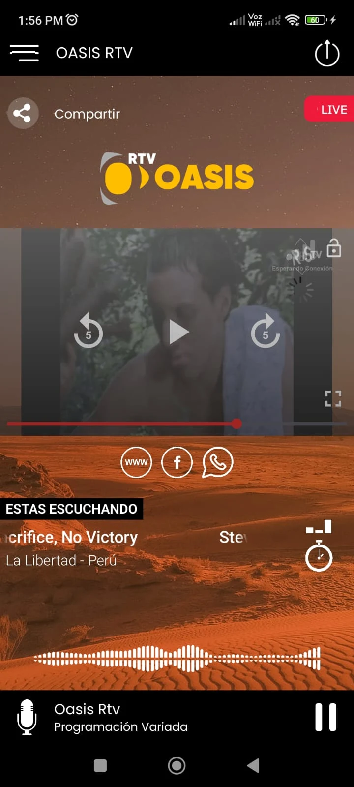 Oasis Rtv screenshot
