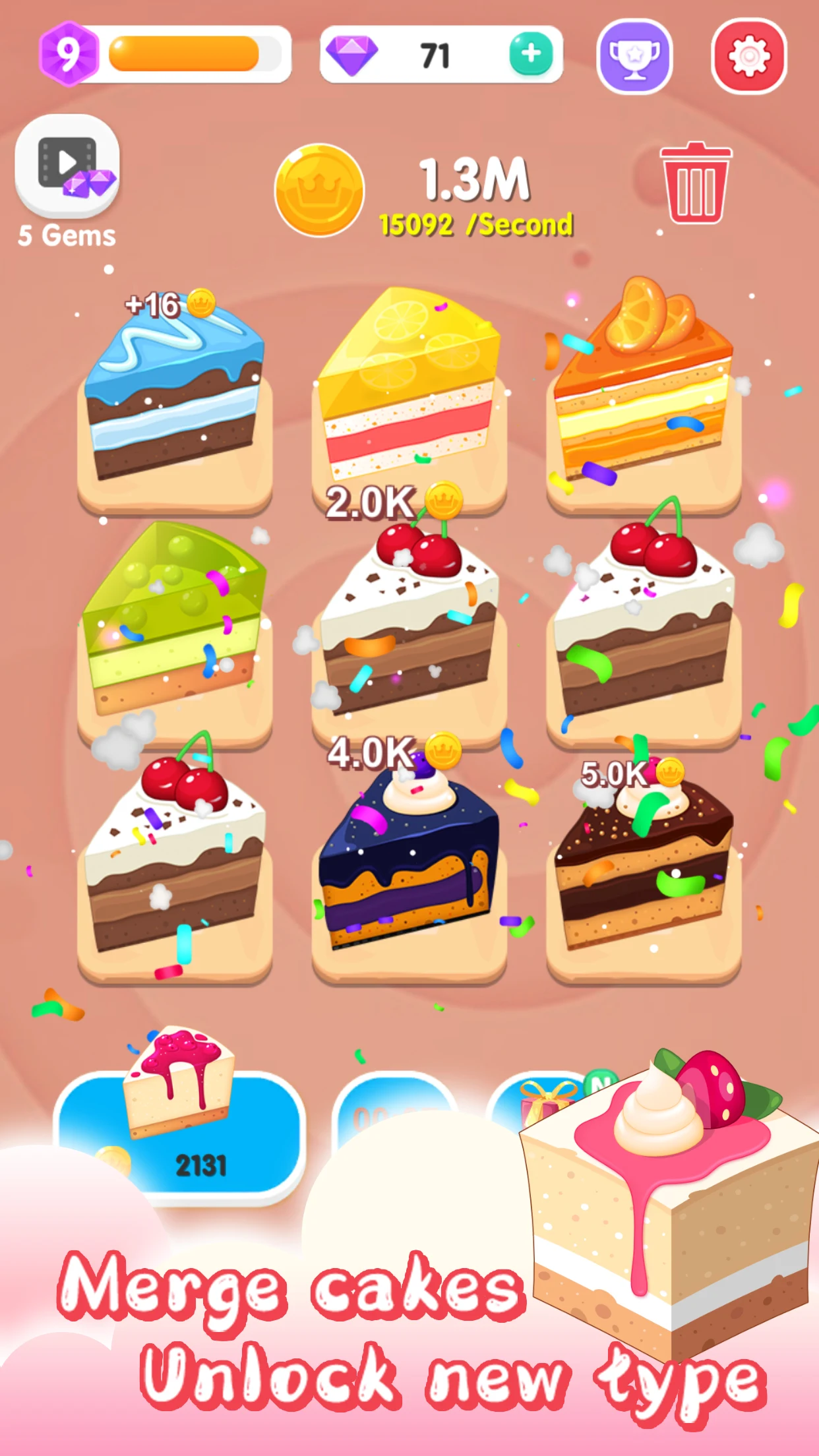 Merge Cake Mania screenshot