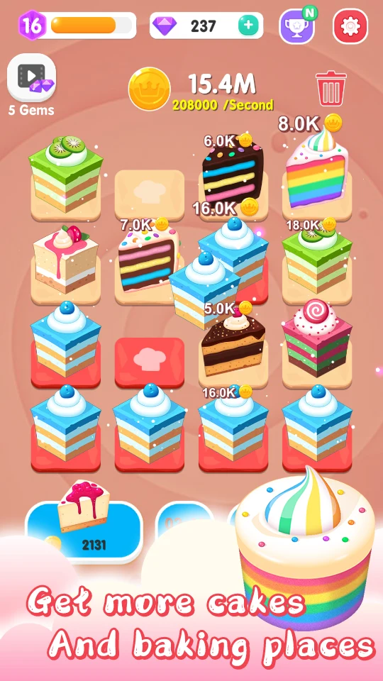 Merge Cake Mania screenshot
