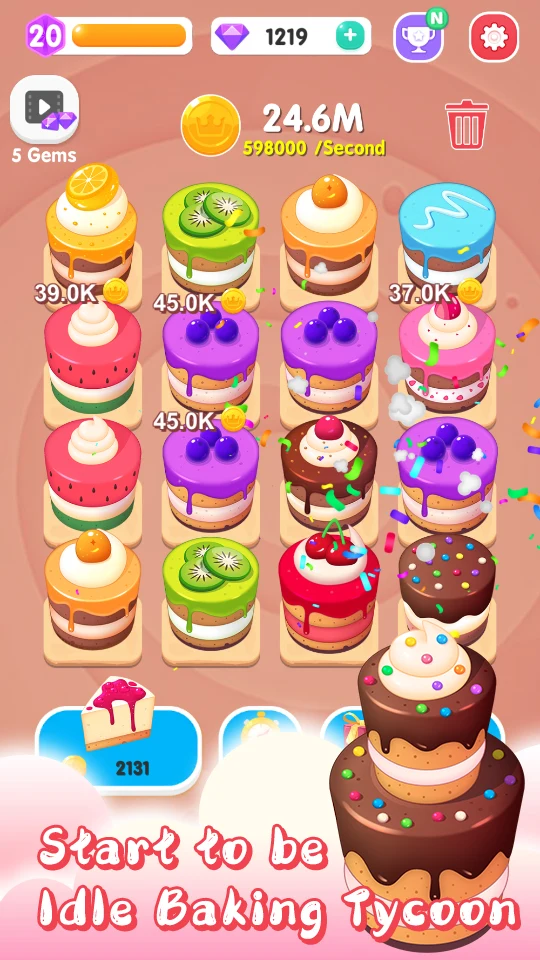 Merge Cake Mania screenshot