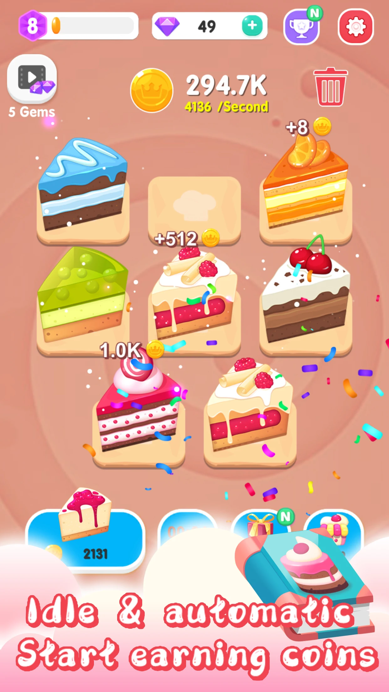 Merge Cake Mania screenshot