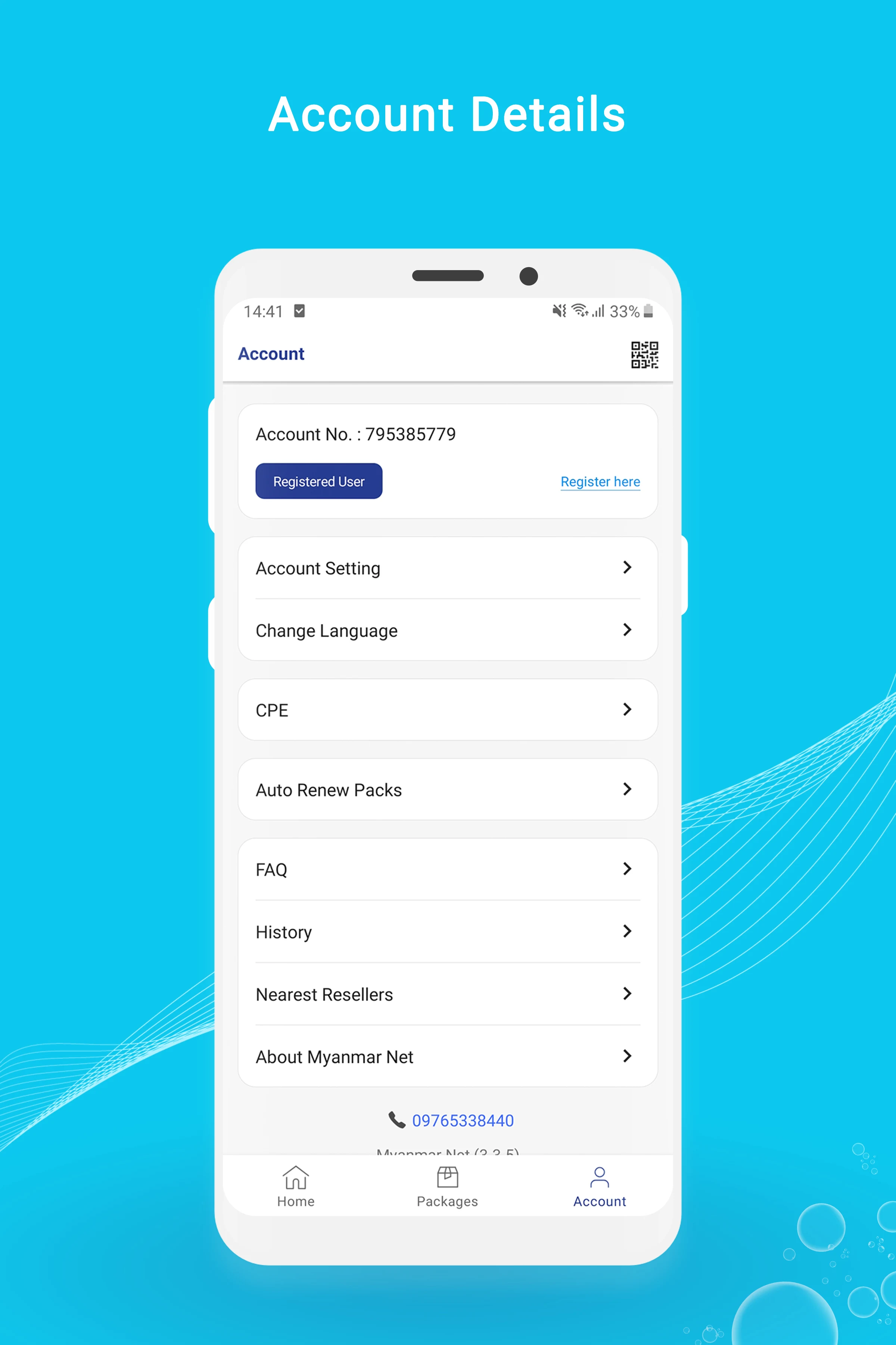 Myanmar Net App screenshot