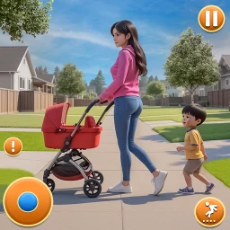 Значок Mother Simulator Family Game