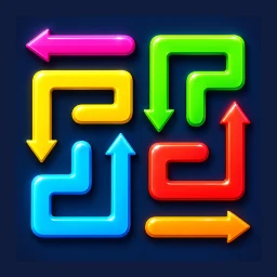 Neon Arrows: Logic Puzzle icon