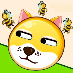描いて救え：犬パズル