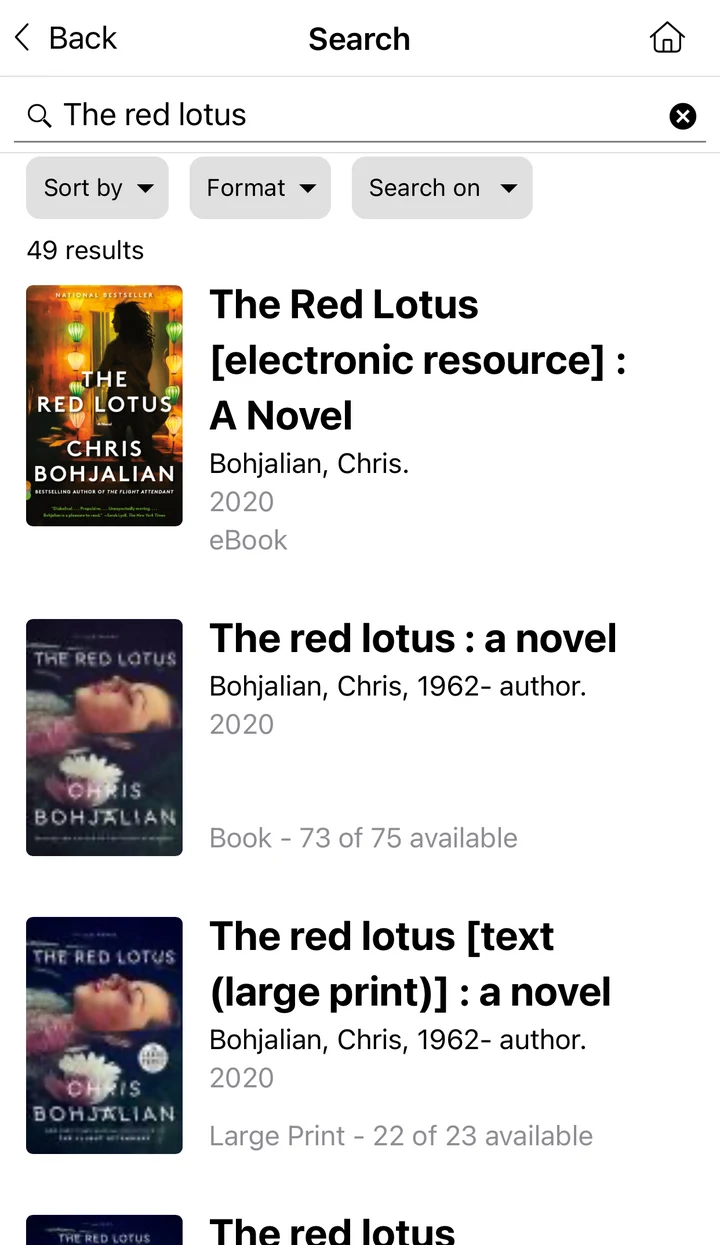 SHARE Mobile Library screenshot
