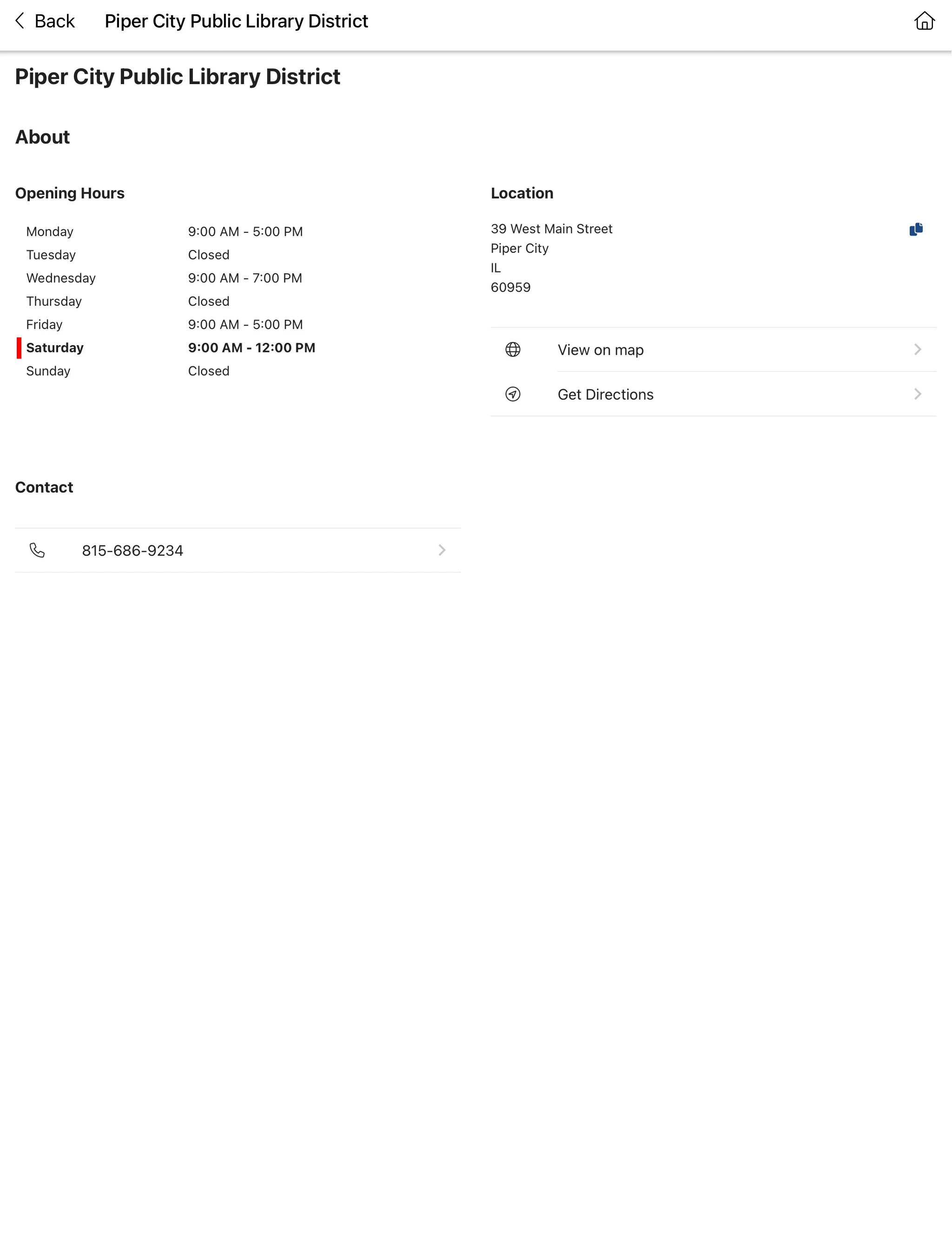 SHARE Mobile Library screenshot