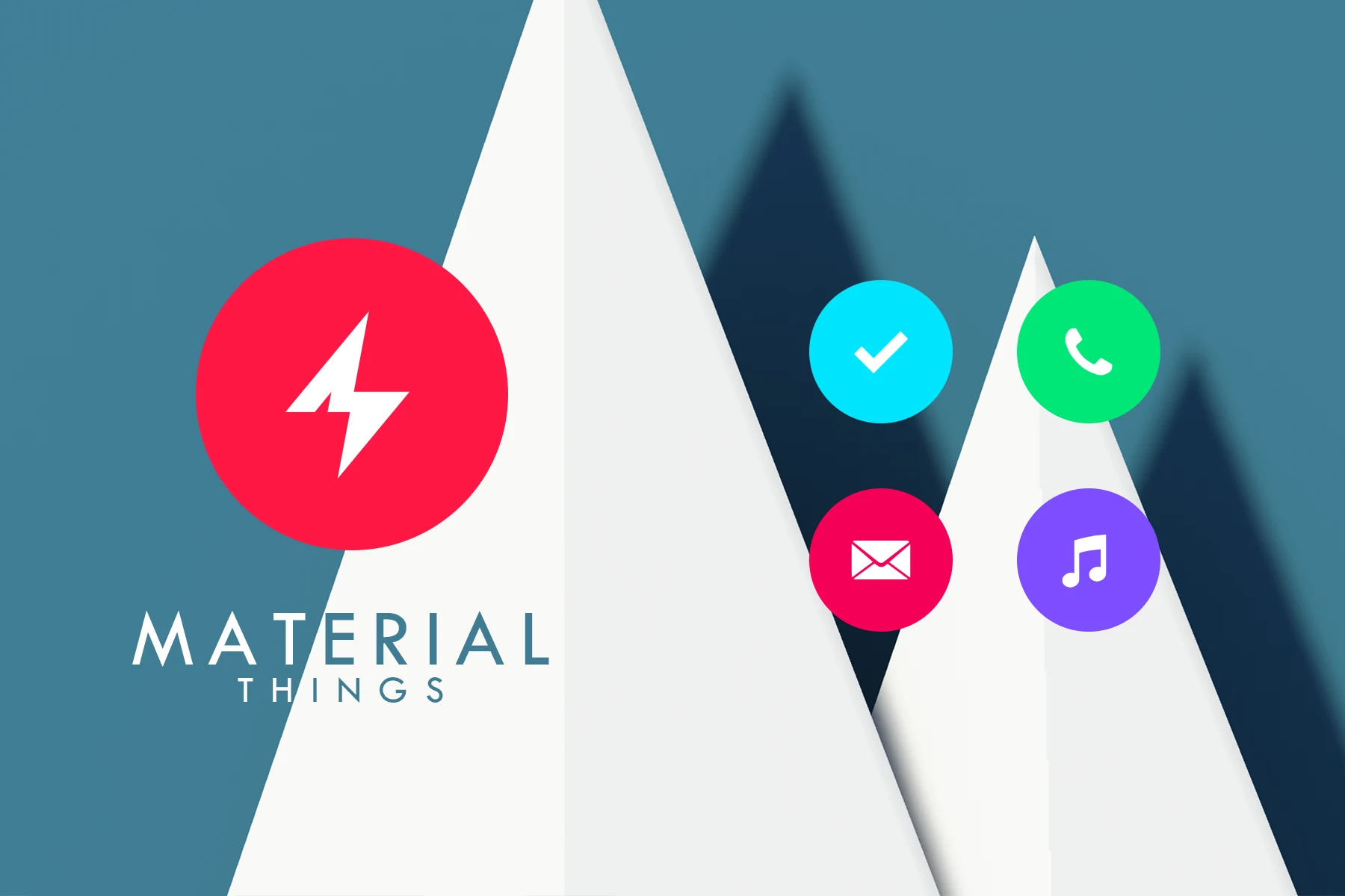 Material Things - Icon Pack screenshot