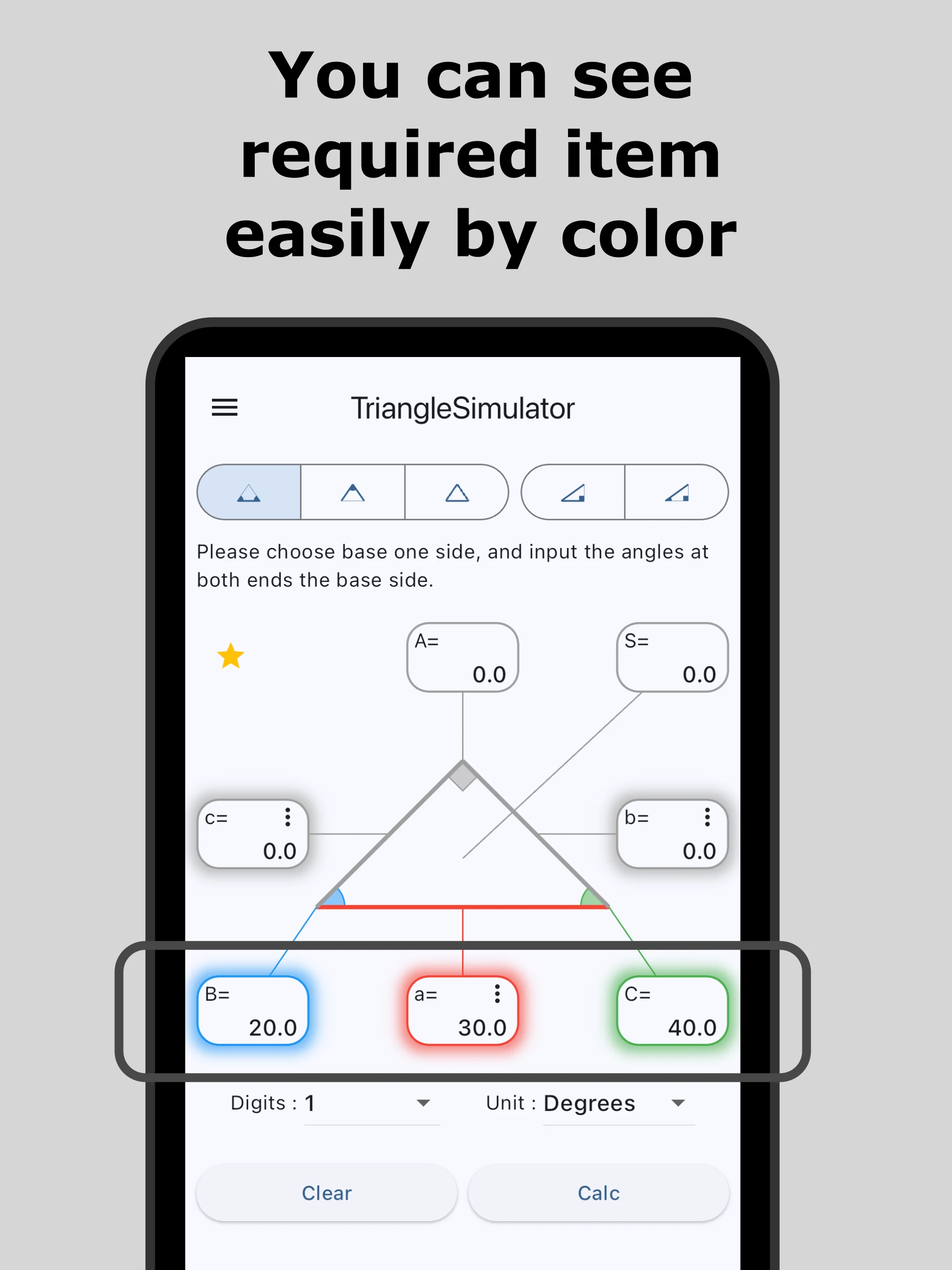 Triangle Simulator screenshot