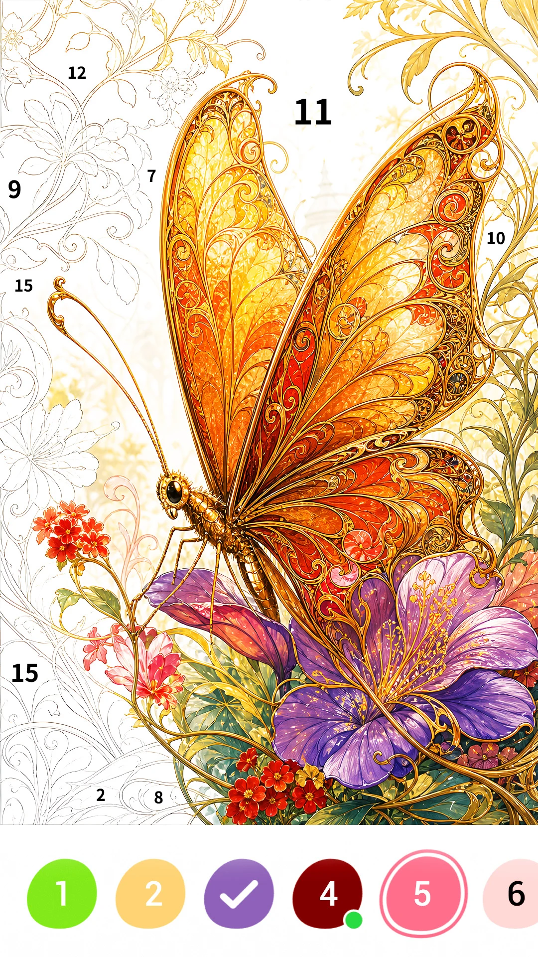 No.Paint: Relaxing Coloring screenshot