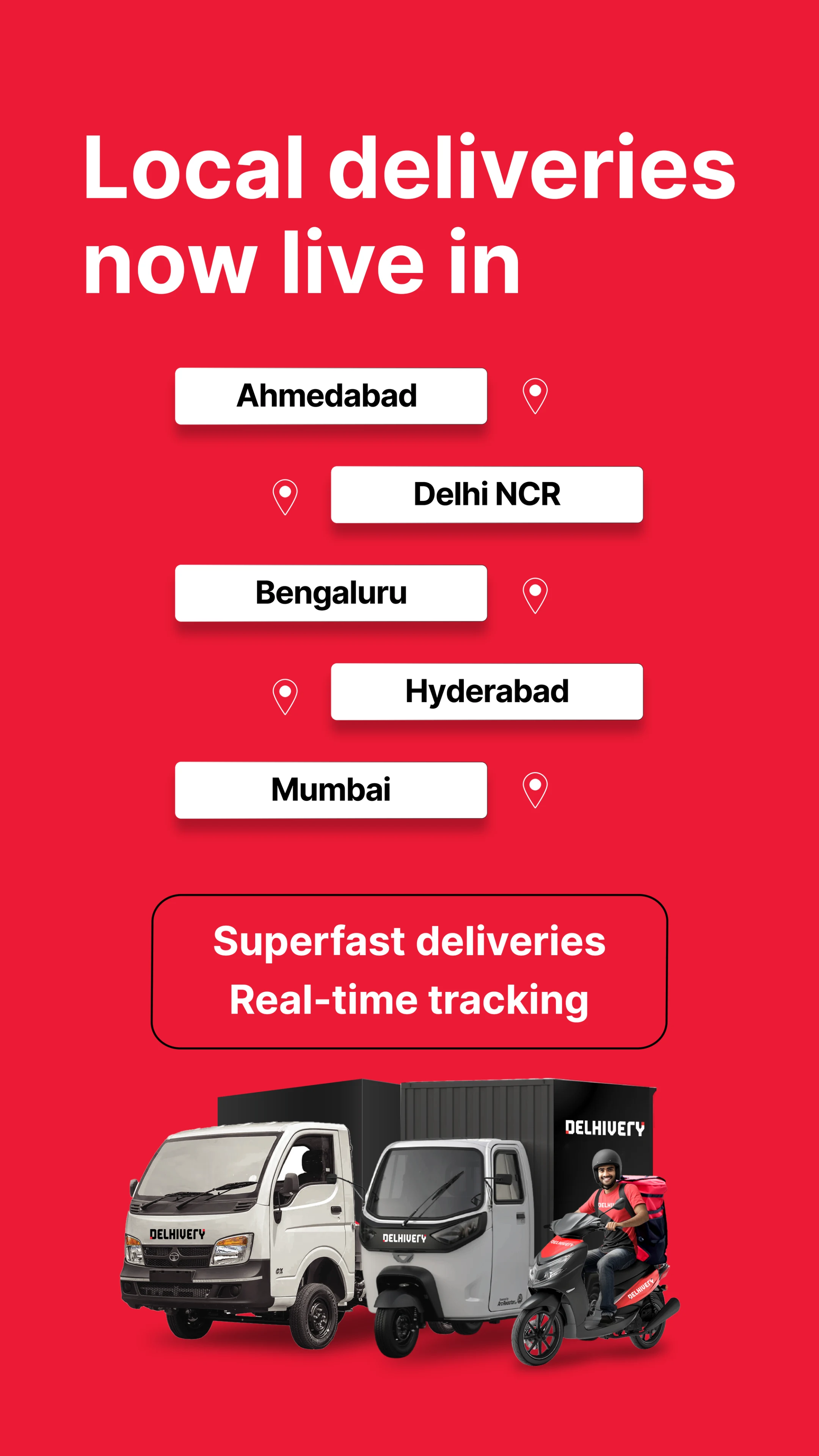 Delhivery screenshot