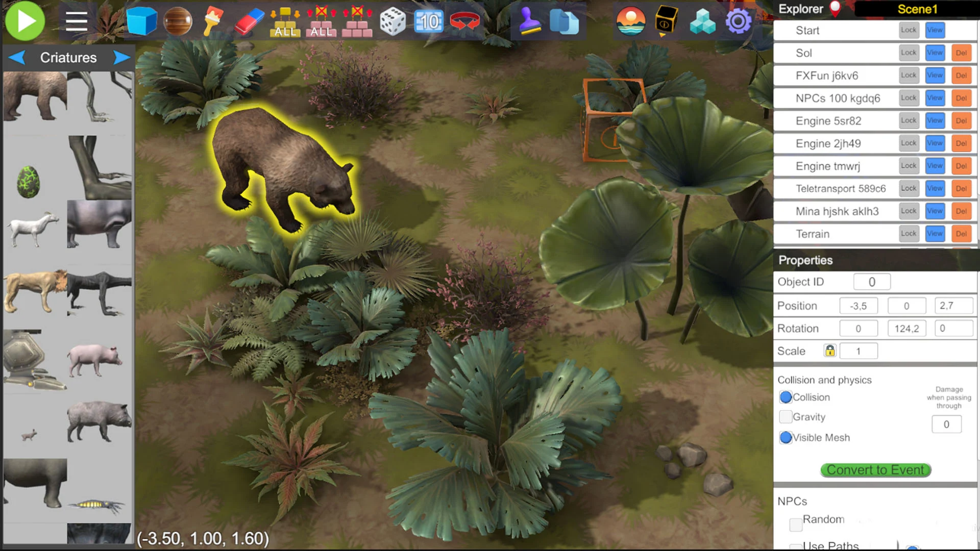 3D RPG Game Maker screenshot