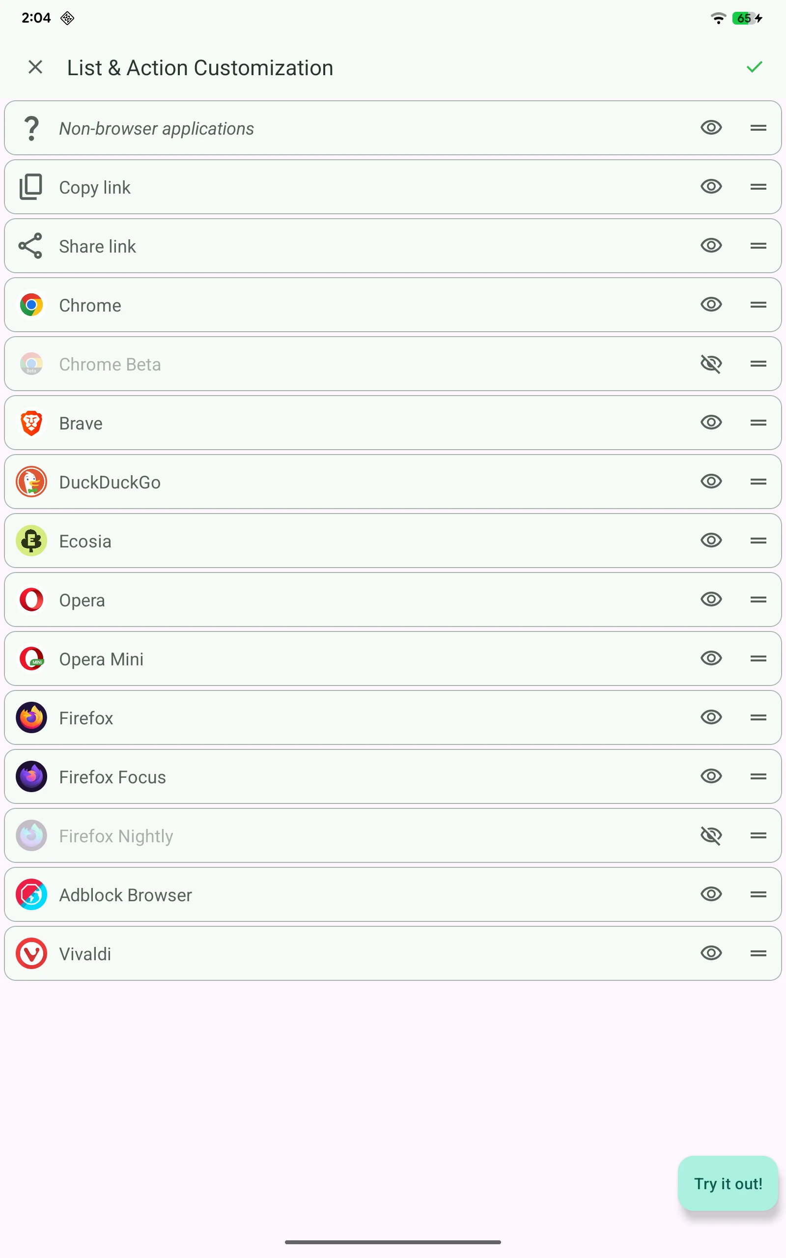 Browser Picker screenshot
