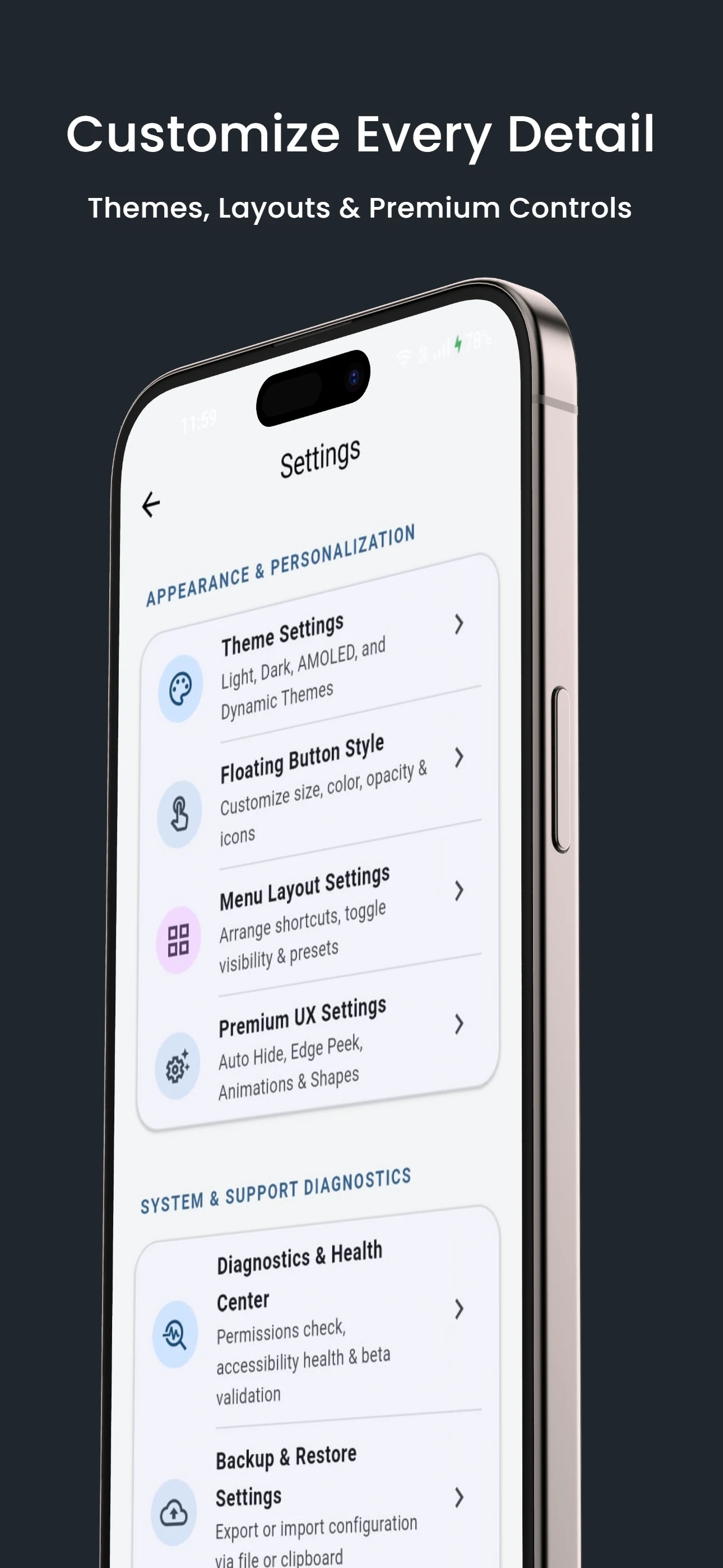 Assistive Touch Pro screenshot