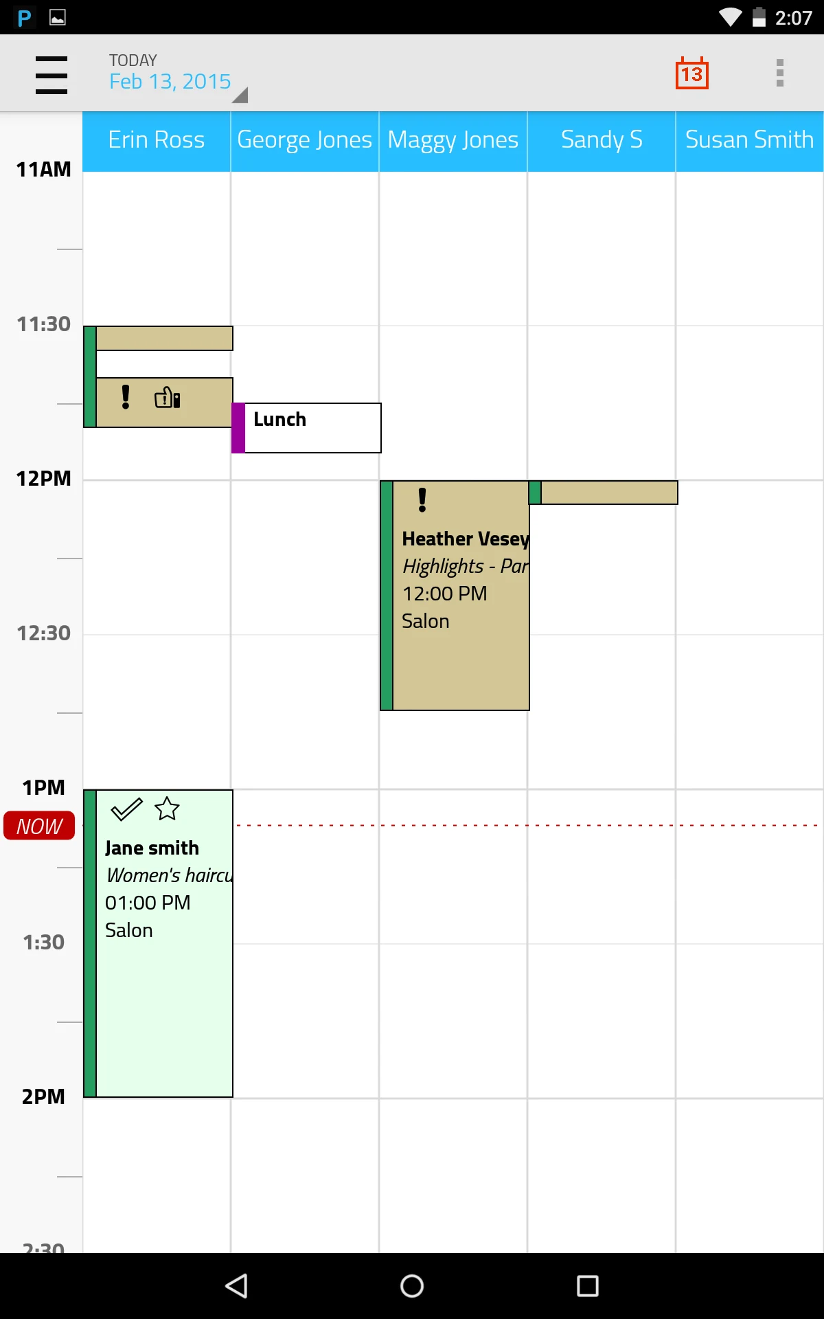 Booker Mobile App screenshot