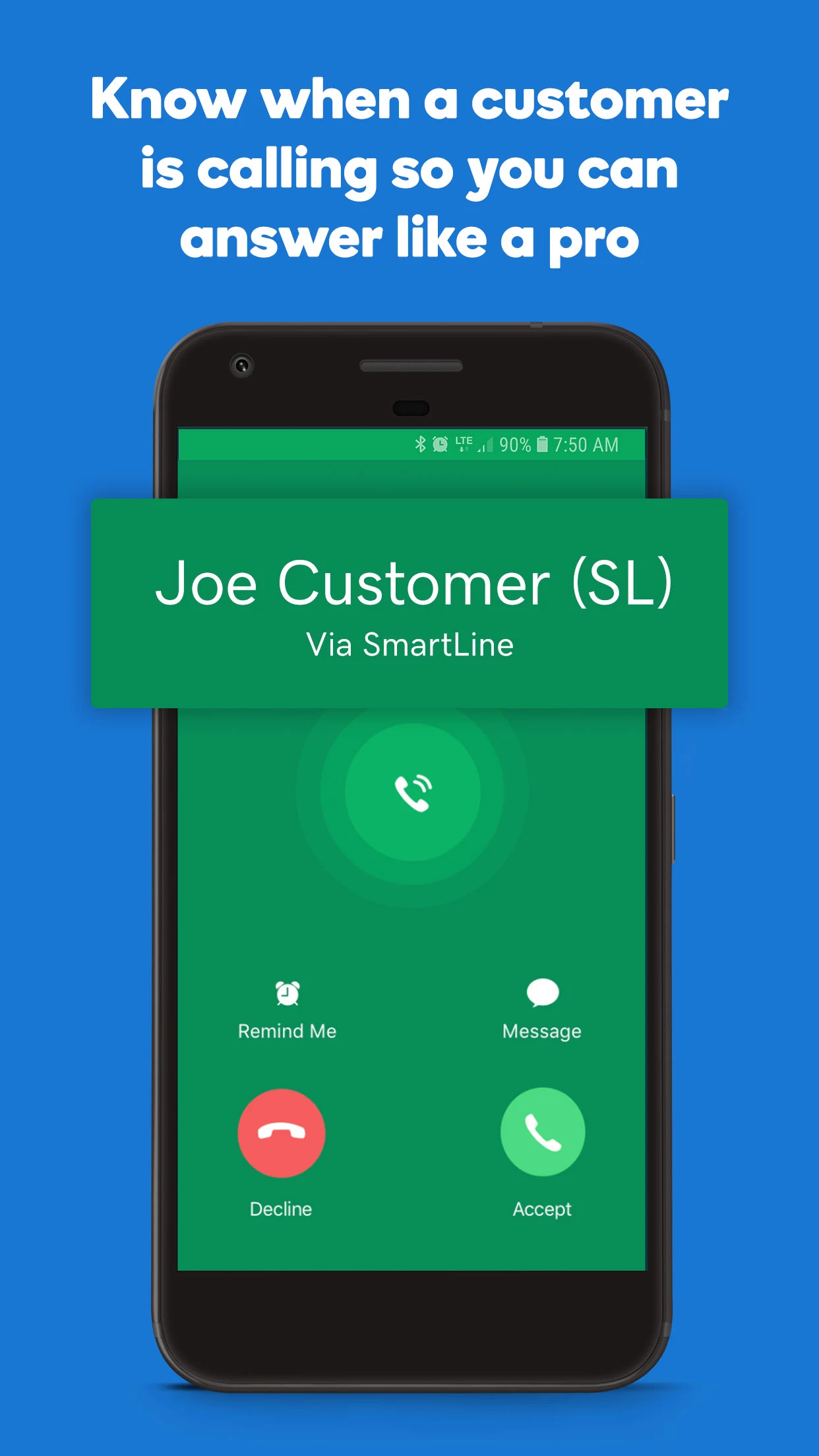 SmartLine Second Phone Number screenshot