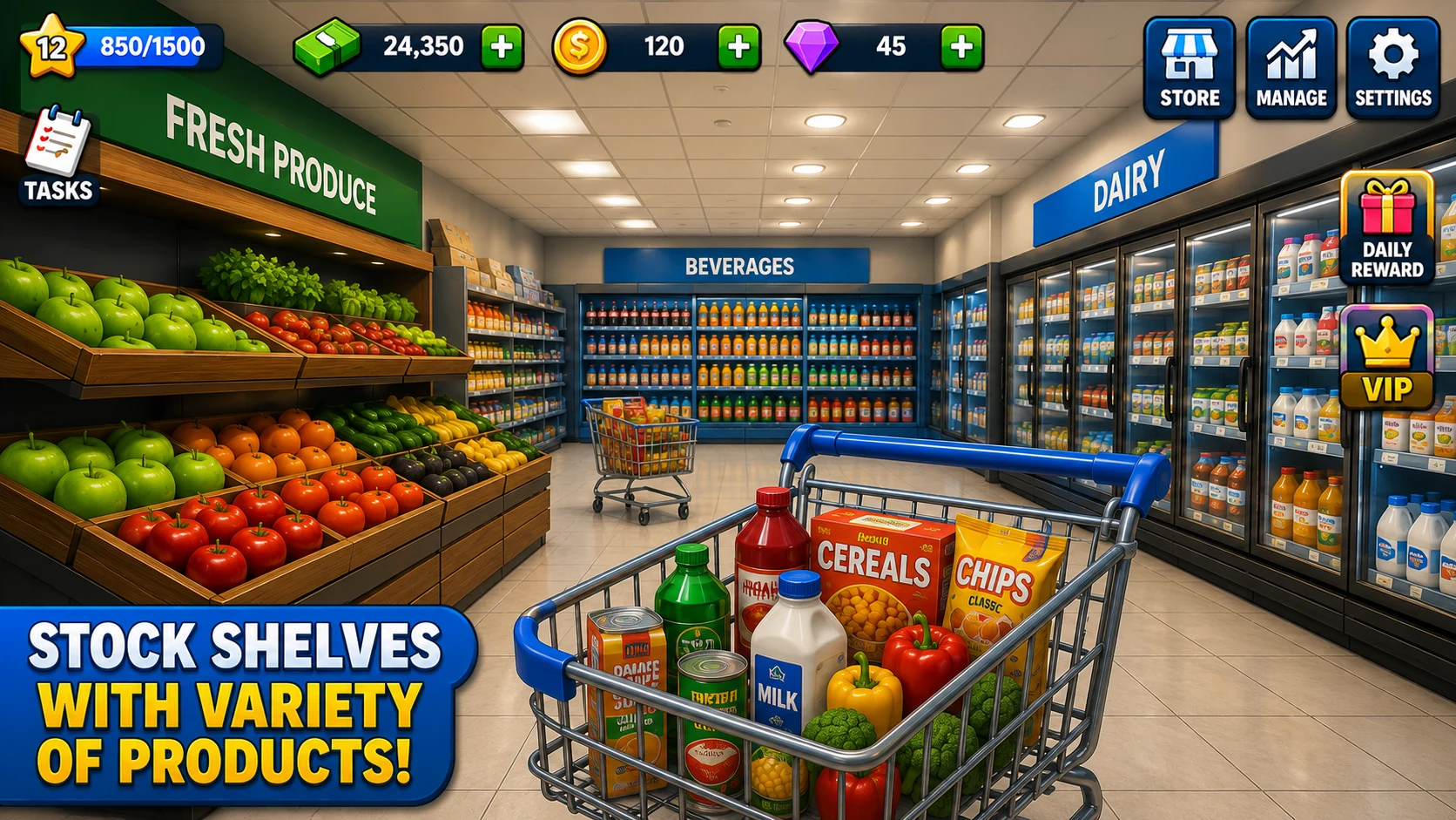 Supermarket Master Simulator screenshot