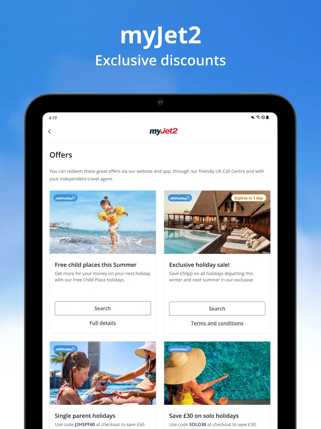 Jet2 - Holidays & Flights screenshot