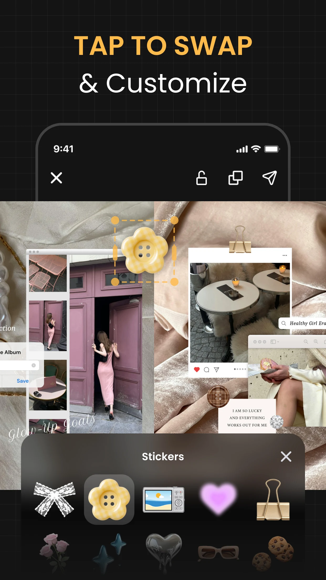 Vivisticker: Carousel & Story screenshot