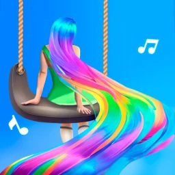 Icono de JoJo Dancing Hair Race 3D Game
