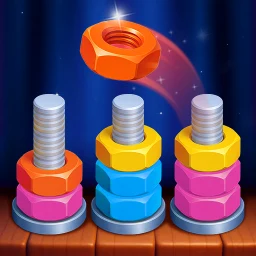 Ícone de Nuts Spinner - Nut Sort Puzzle