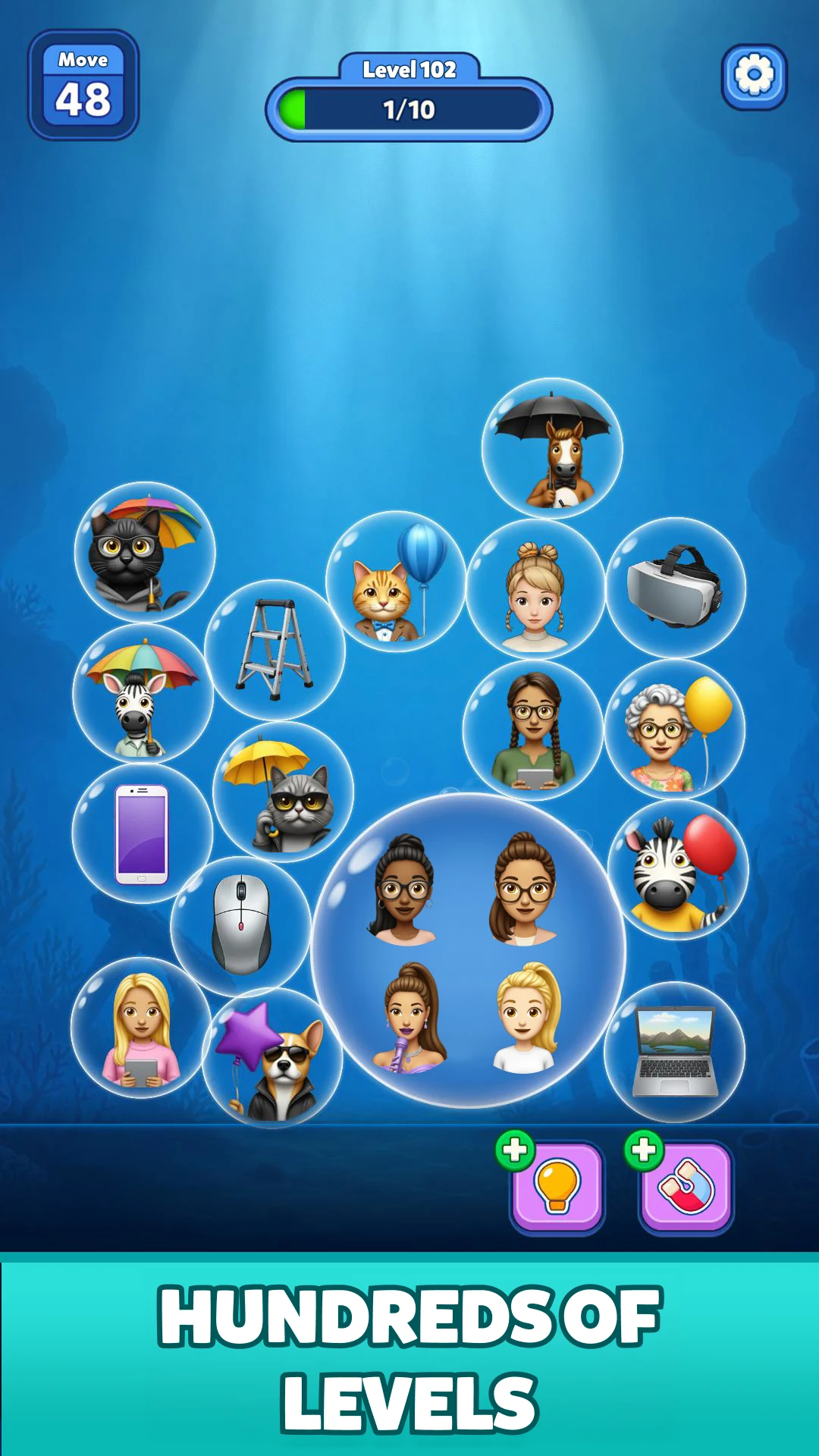 Bubble Match - Connect Puzzle screenshot