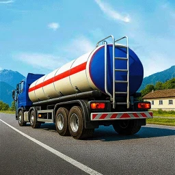 Oil Tanker Truck Parking Game 아이콘