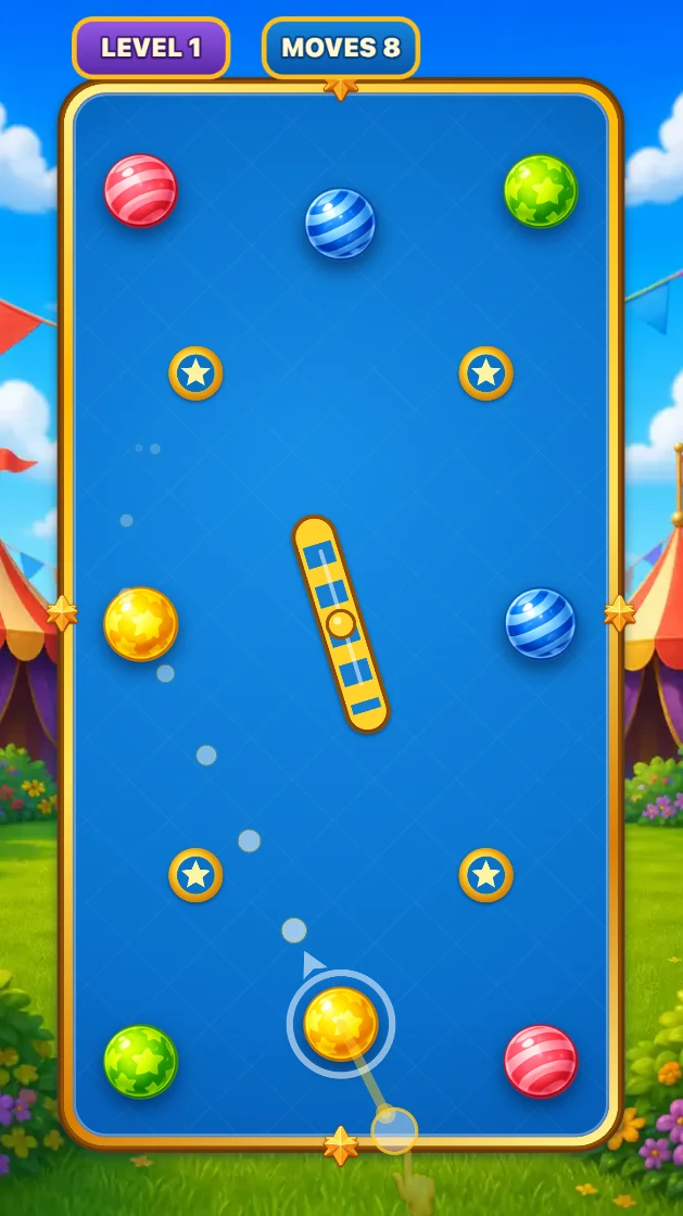 Sling Pop: Pool Puzzle screenshot