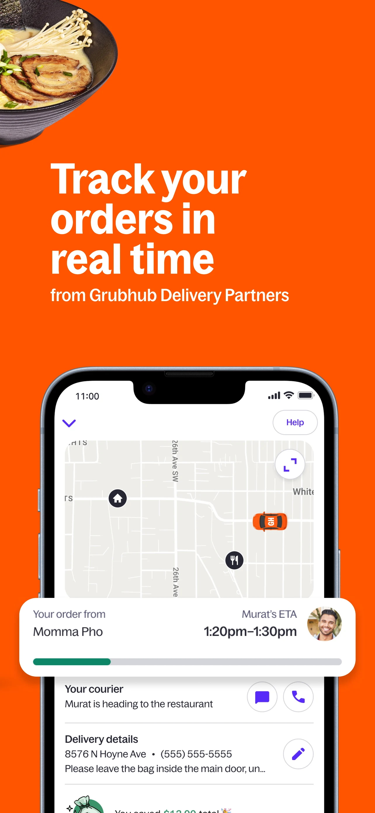 Grubhub: Food Delivery screenshot