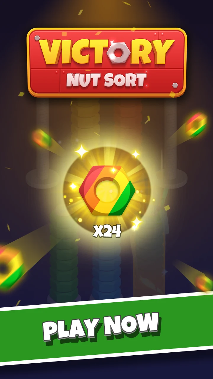 Nut Sort-Color Puzzle Game screenshot