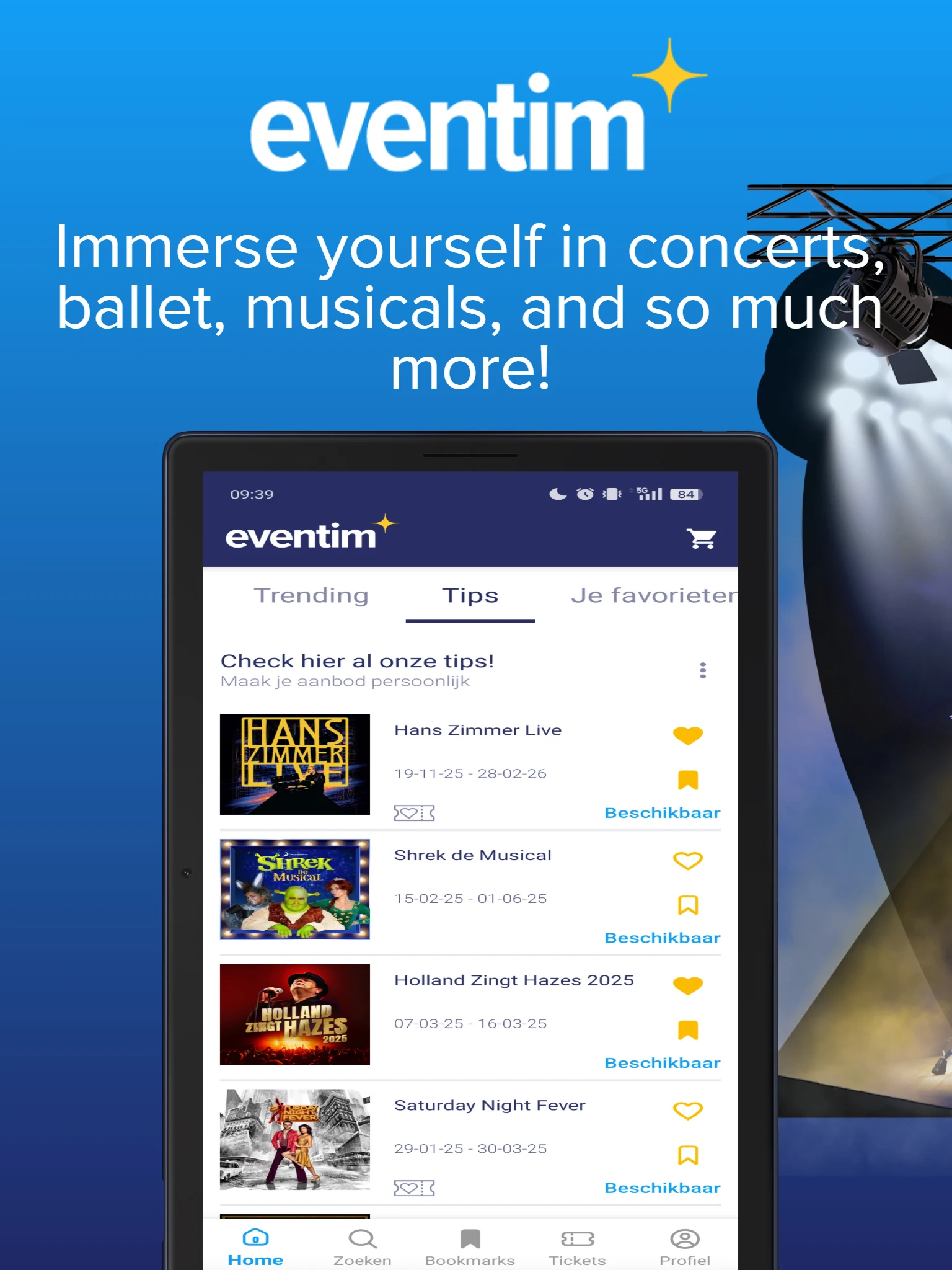 Eventim NL/BE | Event Tickets screenshot