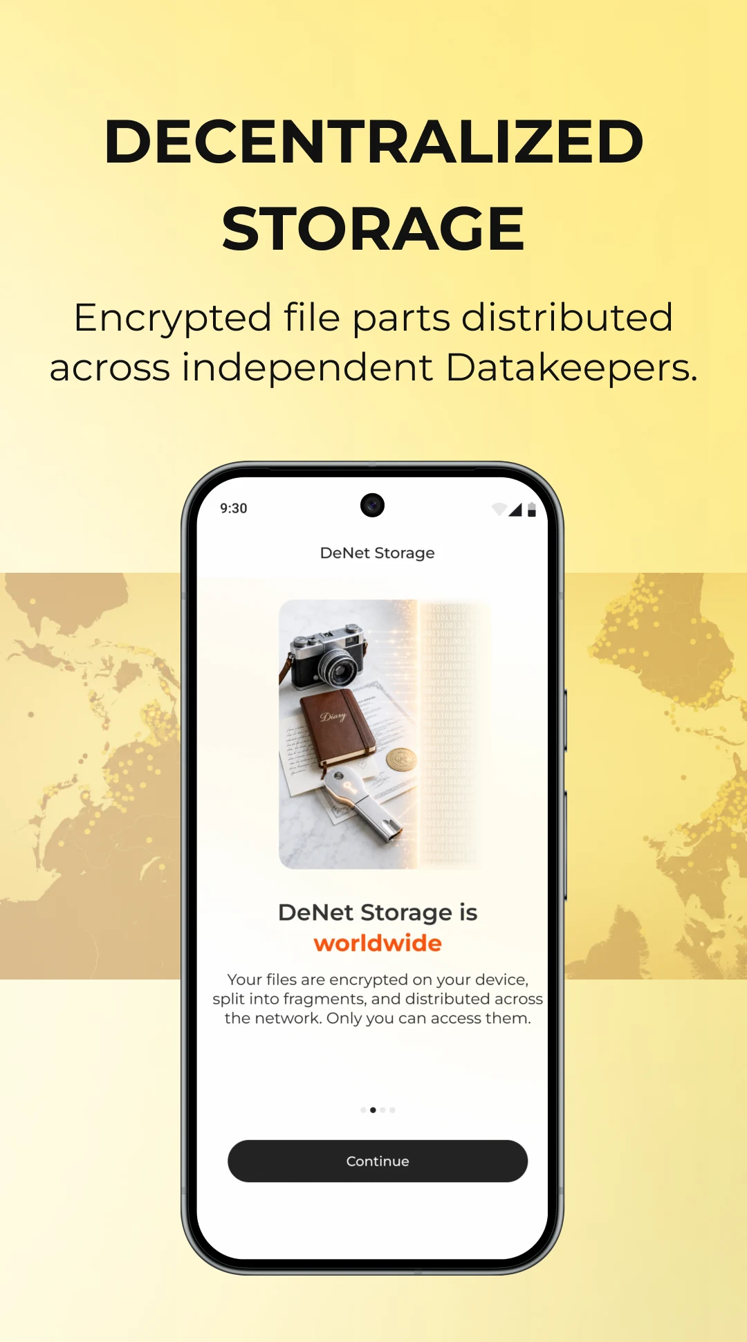DeNet: Private Cloud Storage screenshot
