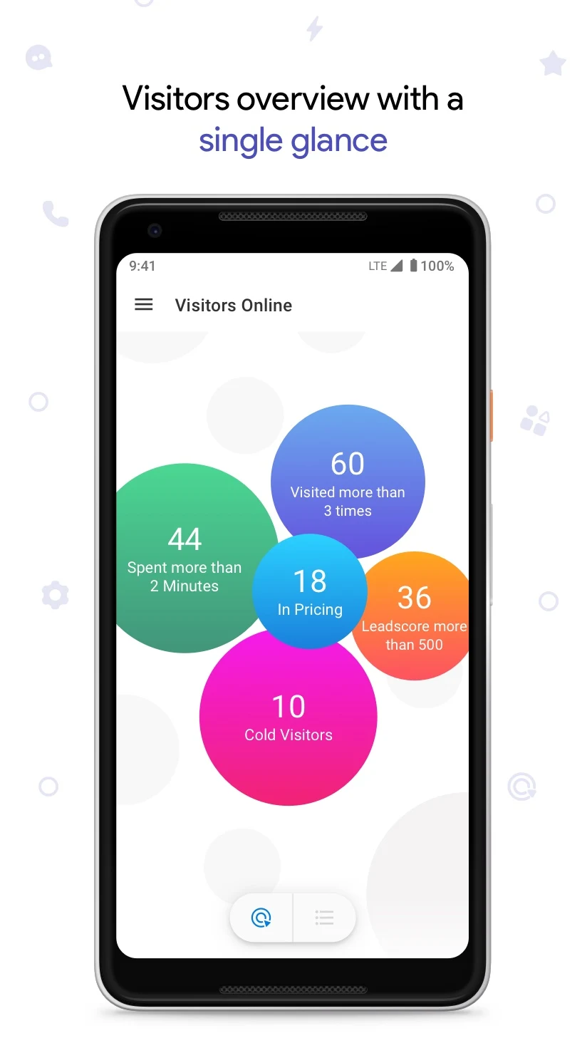 Zoho SalesIQ - Live Chat App screenshot
