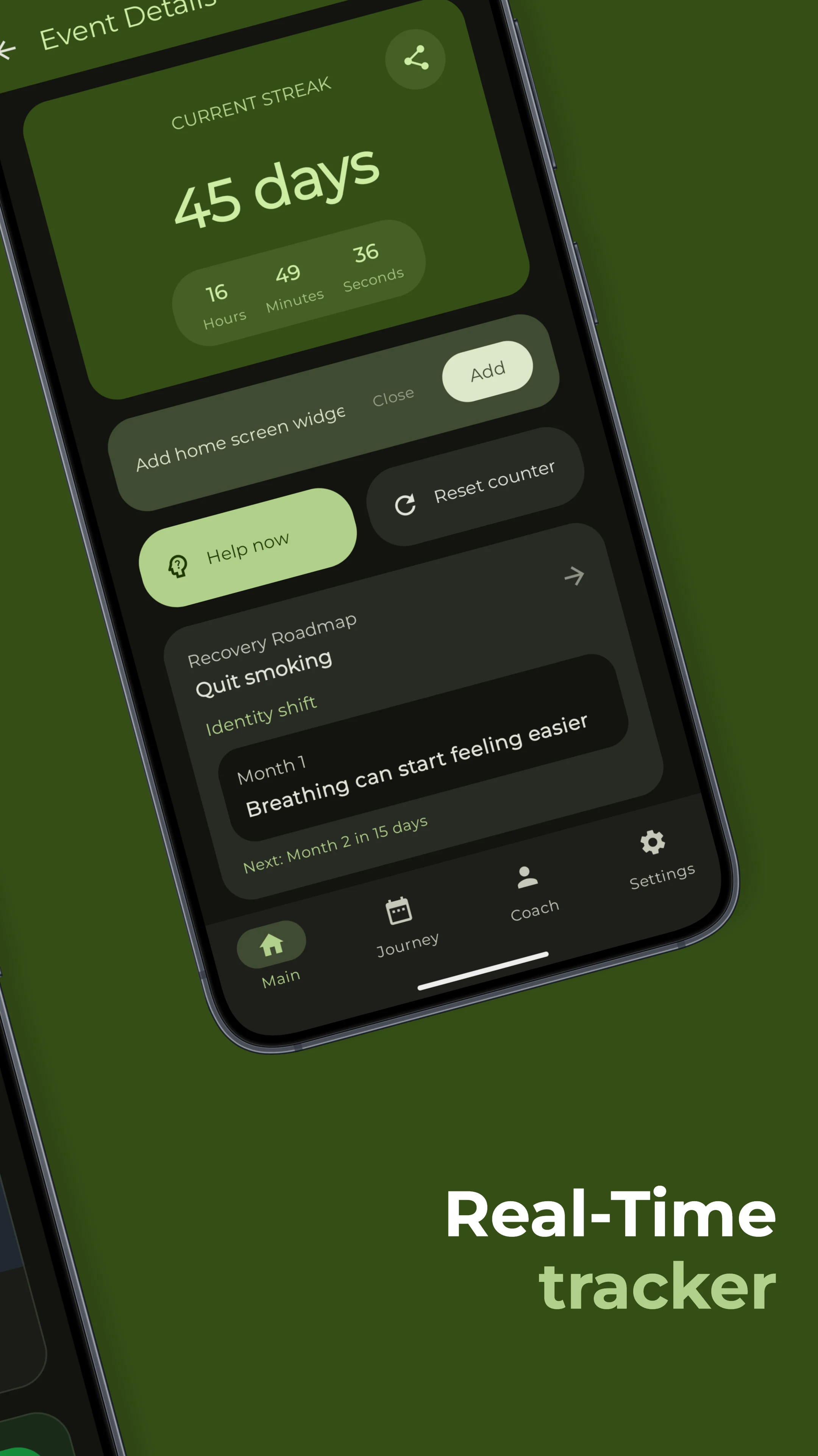 DayHold - Bad Habit Breaker screenshot