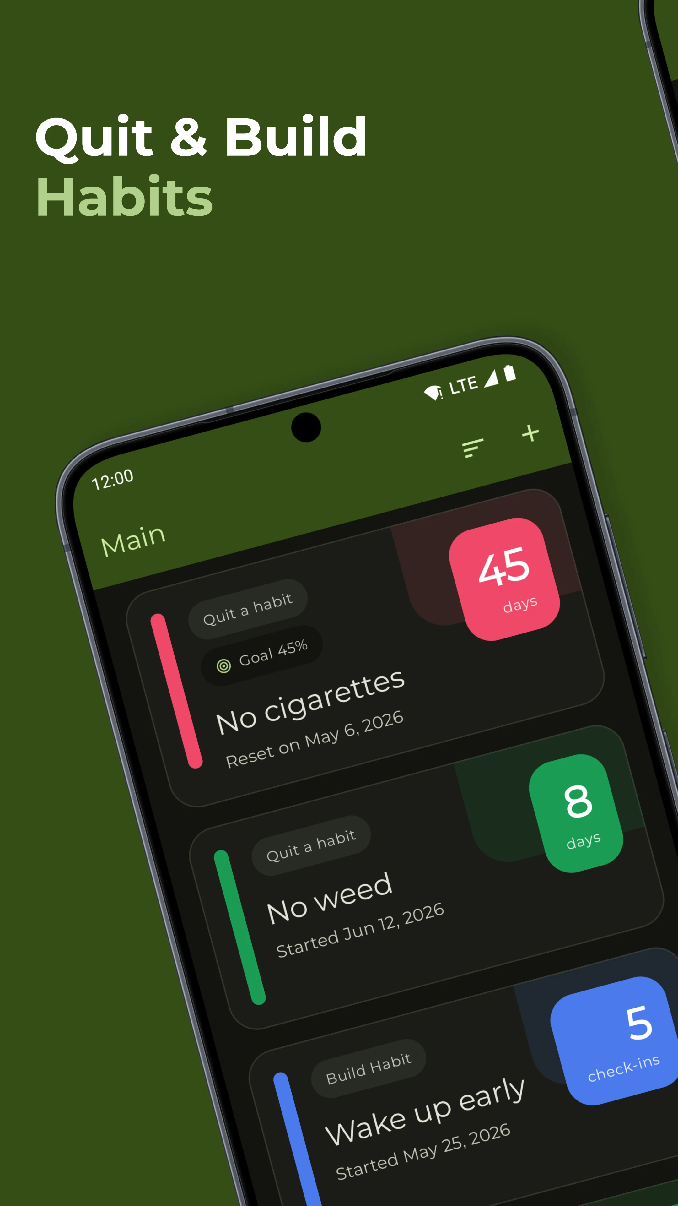 DayHold - Bad Habit Breaker screenshot