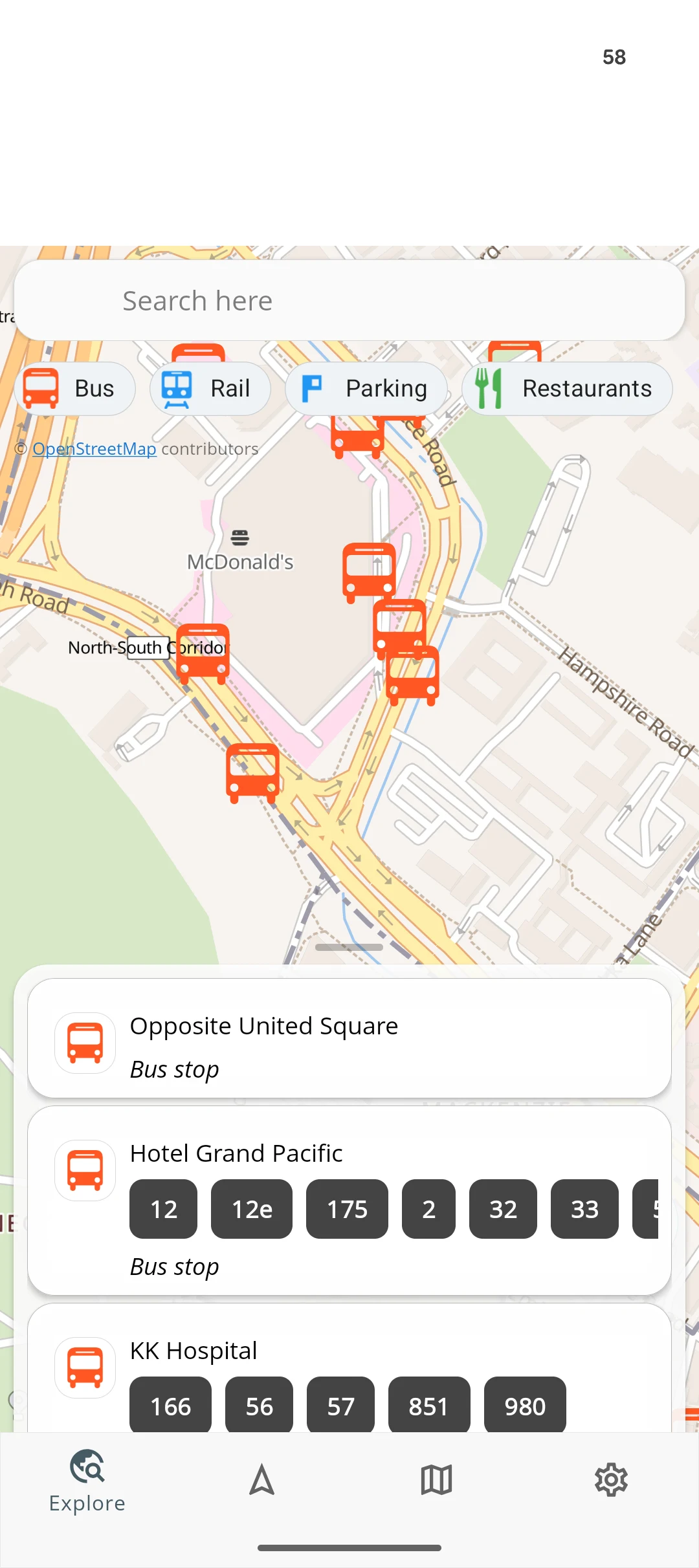 Yangon Offline Map screenshot