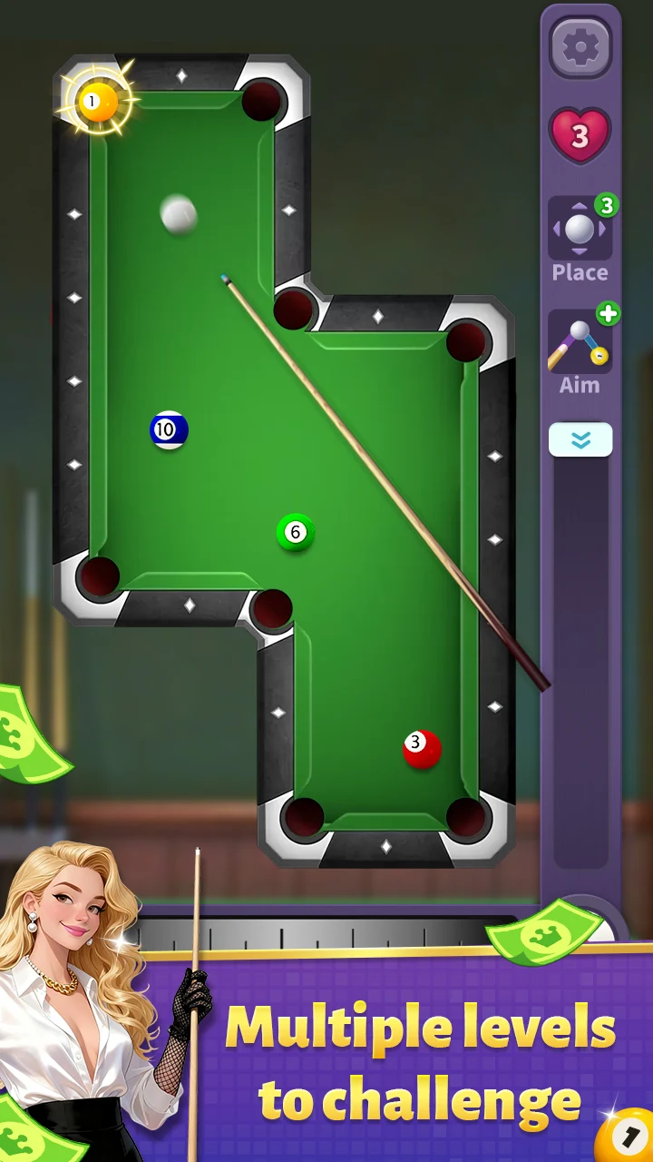 Neon Pool Charm screenshot