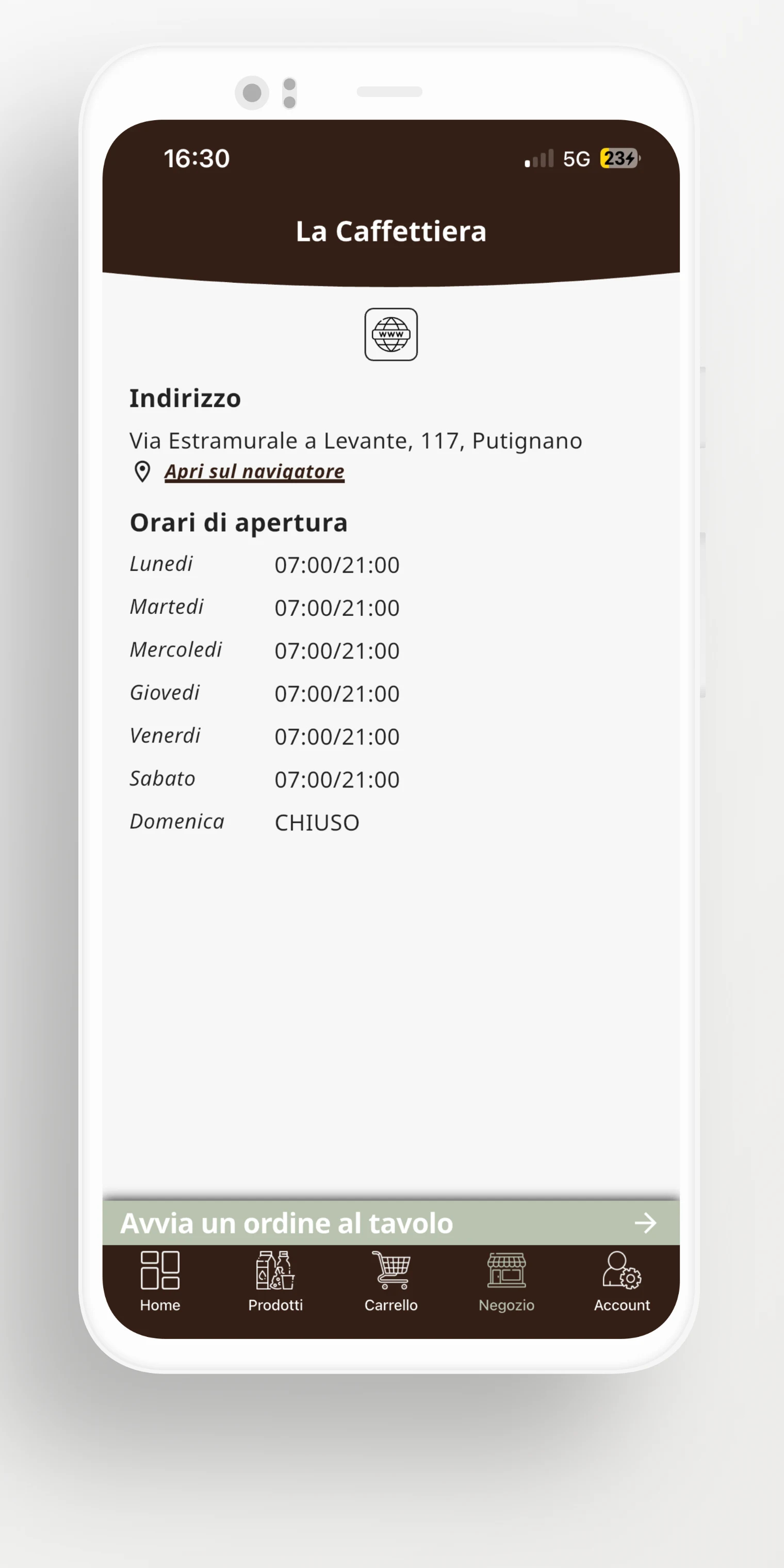 La Caffettiera screenshot