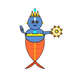 Matsya Avatar - Satya Yuga