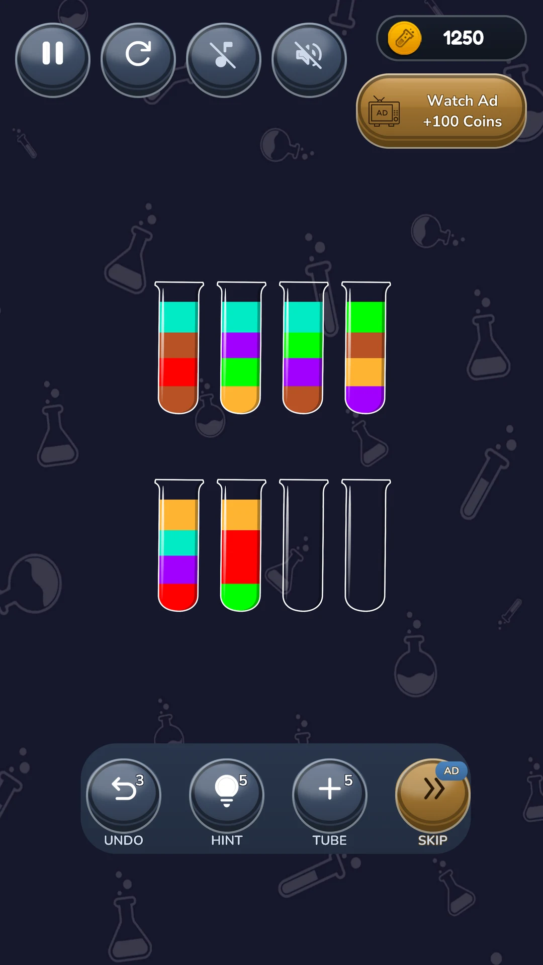 Water Sort : Puzzle Offline screenshot
