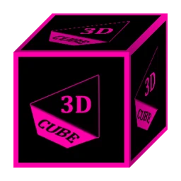 3D Flat Pink Icon Pack icon