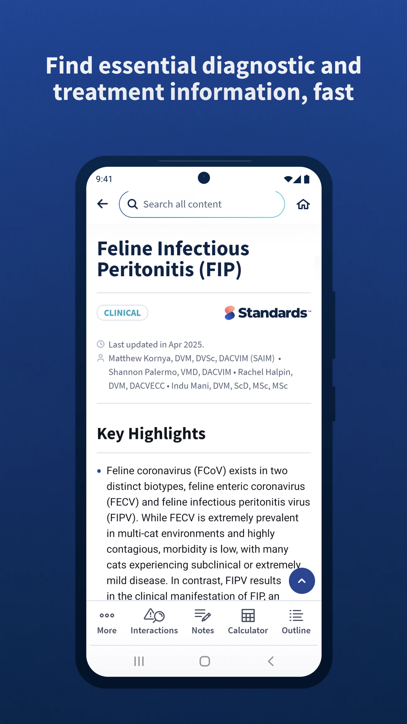 Plumb's | Standards screenshot