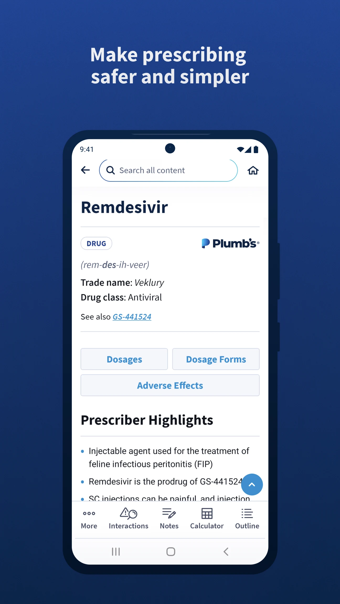 Plumb's | Standards screenshot