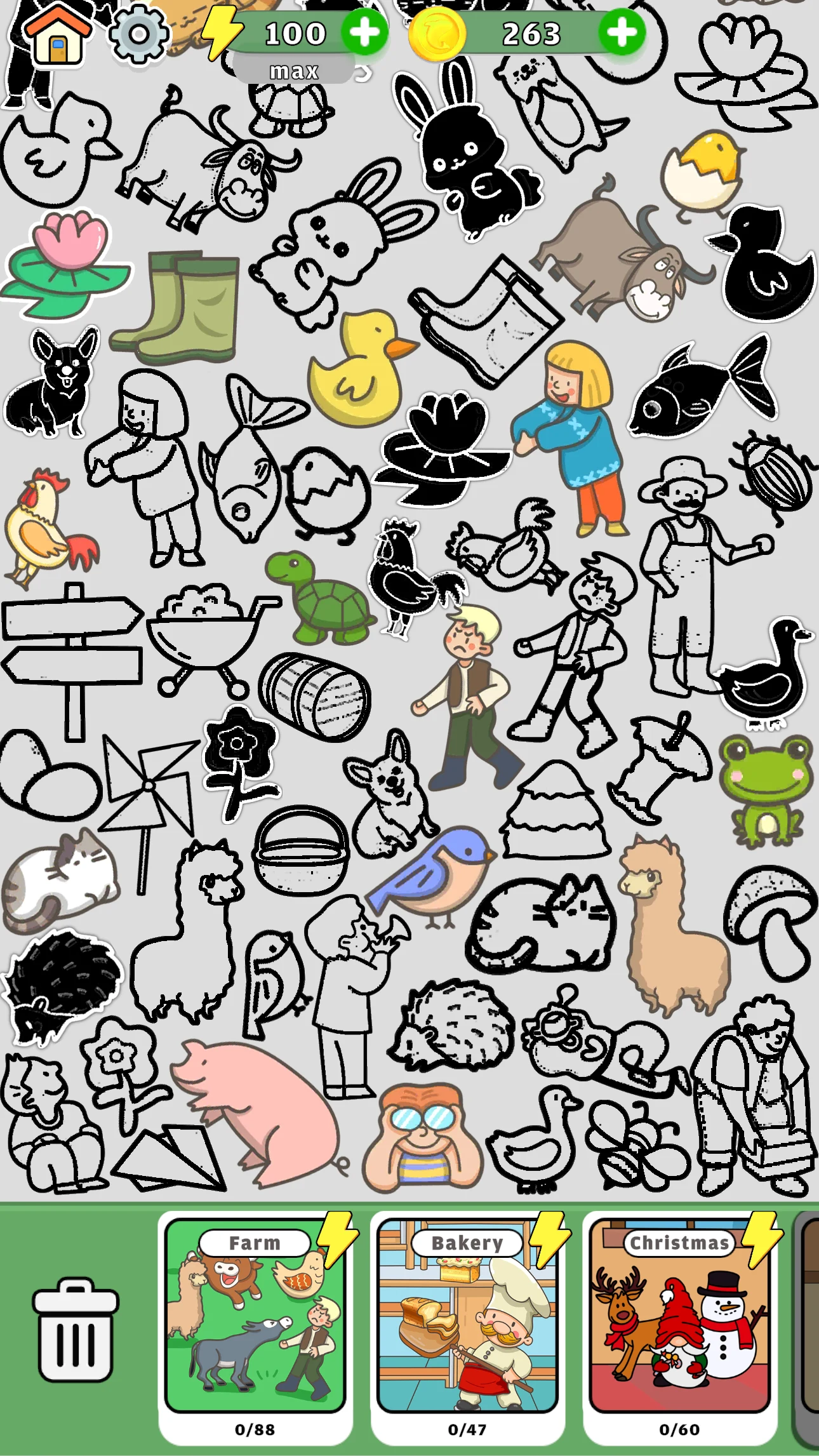 Merge Sticker Story - ASMR screenshot