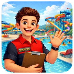 Waterpark Slide Simulator Game のアイコン