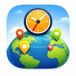 Nexa World Time – Global Clock icon